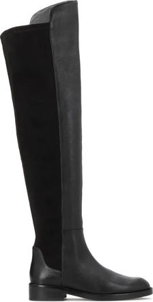 Kazar Over-knee Boots - Dames - Over de knie laarzen - Zwart - 35 EU - Leer - Schoenen