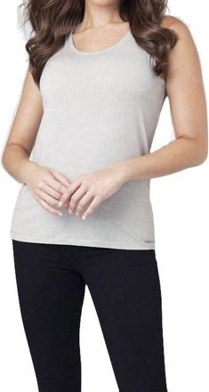 Angel Bra-Friendly Tank Top In Sand