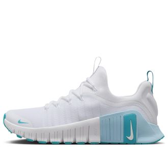 Nike (WMNS) Nike Free Metcon 6 White Glacier Blue Dusty Cactus FJ7126-107