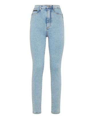 Philipp Plein Super Hoge Taille Jegging Iconic Plein