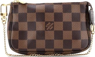 Louis Vuitton Pochette Accessoires Damier Mini clutch bag - Bruin