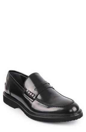 Vella Pais Douglas Penny Loafer in Black at Nordstrom Rack, Size 12
