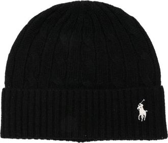 Ralph Lauren Cable-knit Wool Beanie Hat