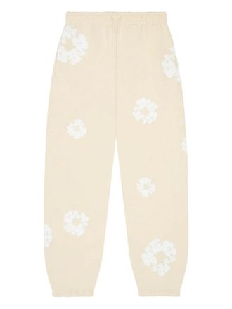 Denim Tears Pantaloni sportivi Wreath - Toni neutri