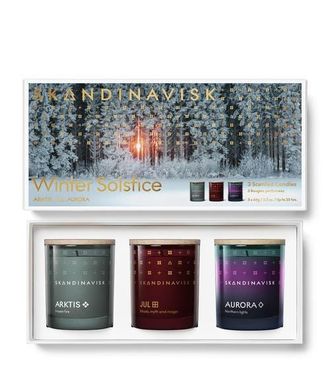 Skandinavisk GIFTSET - Winter Solstice Candle 65g x 3 in Multi Color at Nordstrom
