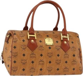 MCM Pre-owned Handtas - Dames - Vintage Handtas - Bruin - ONE Size - Leer - Vintage