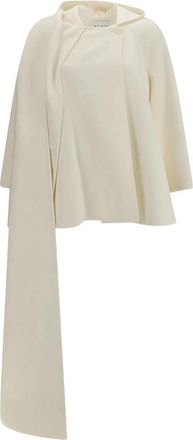 Alaia Boiled-wool Scarf Coat