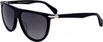 Rag & Bone Womens RNB1056-S-807-57 RNB1056 S 57 807 Sunglasses - Black - One Size
