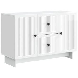 vidaXL Aparador Brillante 89 X 34,5 X 60 Cm Madera De Ingenier&iacute;a Vidaxl
