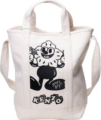 Kenzo Dames, Tassen, Wit, Maat: ONE Size Katoen