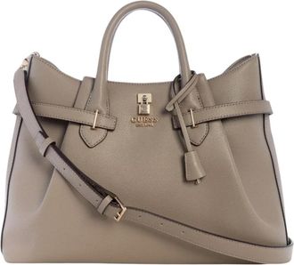 Guess Yesba Girlfriend Satchel - Dames - Handtassen - Grijs - ONE Size - Tassen