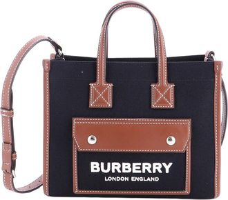 Burberry Freya Shopping Tote With Mini (Authentic Pre-Loved)