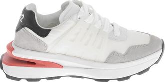 Dsquared2 White Color Block Sneakers