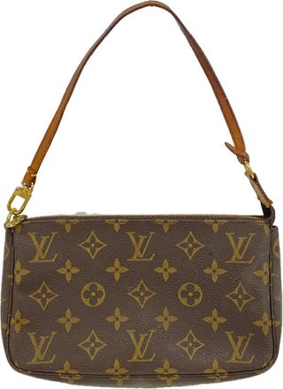 Louis Vuitton Brown Pouch (Pre-Owned)