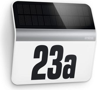 Steinel Xsolar Lh-n N&uacute;mero De Casa Luz De Led Acero Inoxidable Steinel