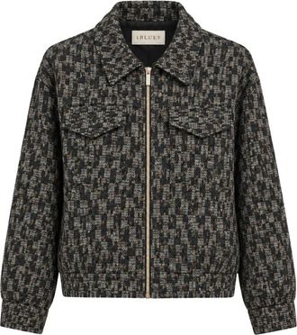 iBlues Iblgerusia Bomber - Dames - Blazers - Zwart - XS - Polyester - Jassen
