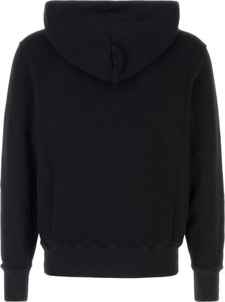 Autry Mens Black Cotton Sweatshirt Jerseyblack Exterior: Felpe Sweater