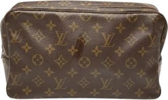 Louis Vuitton Pre-owned Trousse Toilette 28 - Dames - Vintage Tassen - Bruin - ONE Size - Vintage