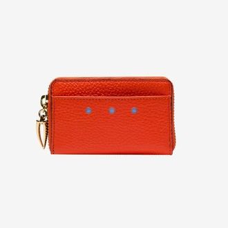Tusk Ascot Coin and Card Case in Orange at Nordstrom