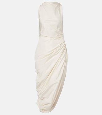 Altuzarra Dora asymmetric midi dress