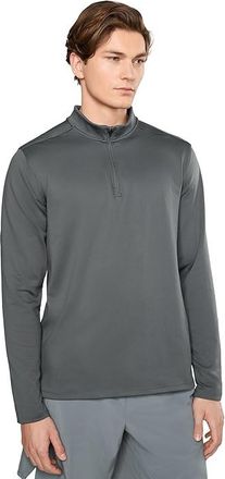 Under Armour Motion 1/4 Zip Mens Sweatshirt Castlerock/Castlerock : 2XL, Denim/Polyester