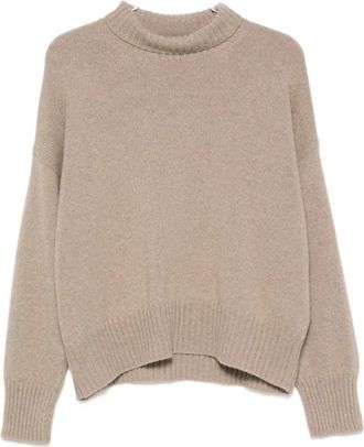 Aragona Cashmere Truien - Dames - Cashmere truien - Beige - S - Truien & Vesten