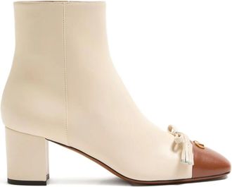 Valentino Garavani 60 mm Valet Du Roi enkellaarzen - Beige