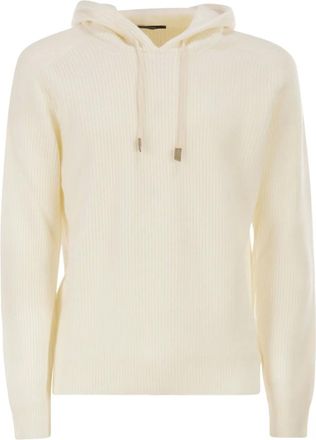 Tagliatore Maglione a coste con cappuccio - Toni neutri