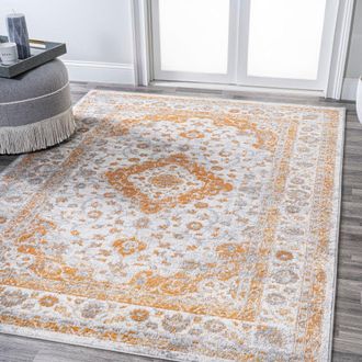 Jonathan Y Designs Indhira Ornate Medallion Persian Area Rug