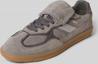 Alohas Sneaker mit Schnürverschluss in Mittelgrau, Größe 36