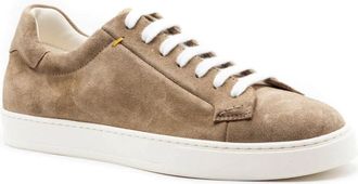 Doucal's Sneakers Camoscio - Heren - Sneakers - Beige - 42 EU - Su&egrave;de - Schoenen
