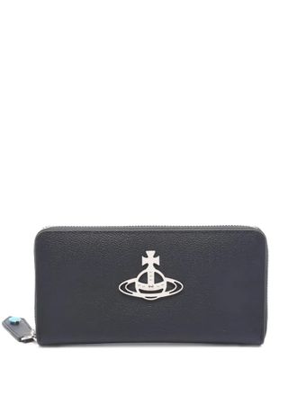 Vivienne Westwood Portafoglio Annie con zip - Nero
