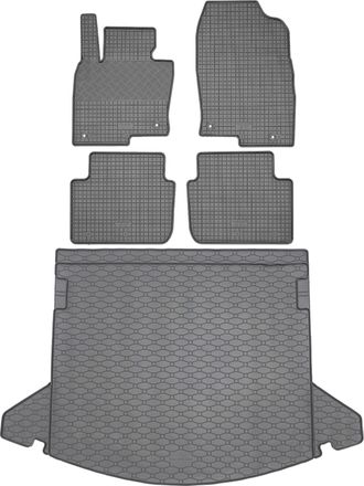 OEM Juego De Alfombrillas De Goma Para Coche Y Alfombrilla Para Maletero Para Mazda Cx-5 Ii Suv A Partir De Julio De 2017