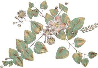 Hofmann Living and More Wanddekoobjekt »Wanddekoration« aus Metall, grün