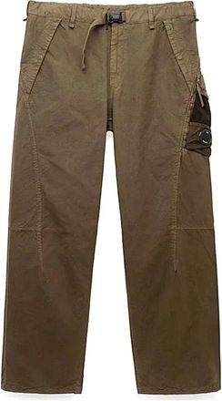 C.P. Company C.p. Company, Broeken, Heren, Groen, 2Xl, Katoen, Stijlvolle broek voor mannen