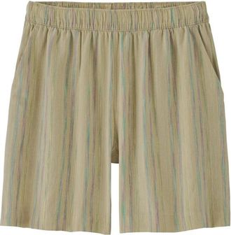 Patagonia Garden Island Long Shorts 6 Shorts f&uuml;r Damen | beige/oliv