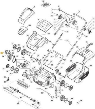 STIGA Sports Motor El&eacute;ctrico 1500w/50hz Original Stiga - 118802683/0