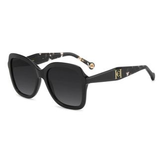 Carolina Herrera HER 0373/S 807(9O) Sunglasses - female - Carolina Herrera - Sunglasses - Black - 56 MM - Accessories