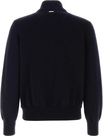 Ferragamo 2718300newnavy Exterior: Wool Maglieria Sweater