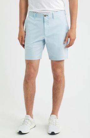 Johnnie-O Jupiters Stretch Cotton Blend Chino Shorts in Skyway at Nordstrom, Size 30