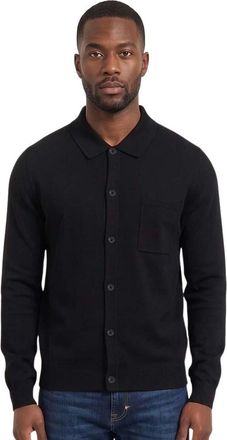 HUGO BOSS Black Shirt Collar Jacket