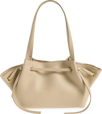 Mango Romina Faux Leather Shoulder Bag in Off White at Nordstrom
