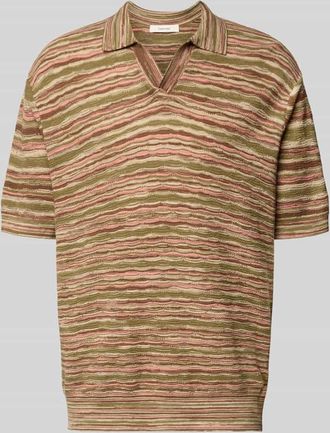 Selected Relaxed Fit Poloshirt aus reiner Baumwolle Modell Muse in Oliv, Gr&ouml;&szlig;e XXL
