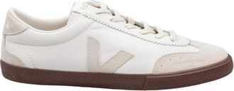 Veja Volley Leather - Heren - Sneakers - Wit - 41 EU - Katoen - Schoenen