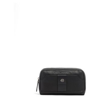 Piquadro Tassen, Heren, Zwart, ONE Size, Leer, Tebe Clutch