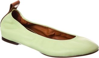 Lanvin Lanvin Leather Ballerina Flat