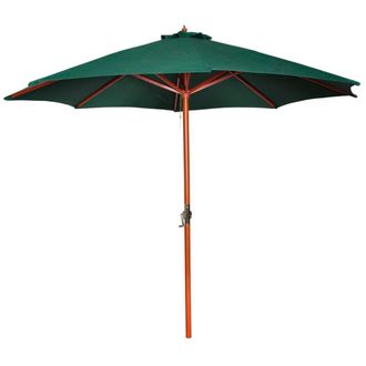 Berkfield Home Parasol Green 258 cm
