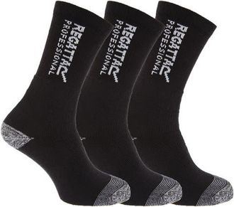 Regatta Hardwearing Winter Work Socks in Black at Nordstrom, Size 7