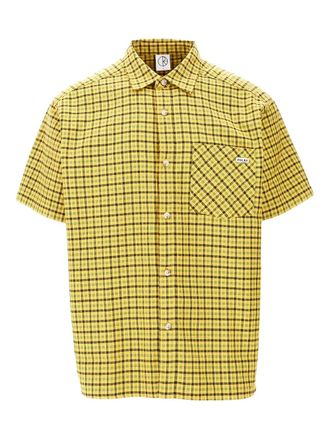 【SATIIIZ】Eddyburn Linkle Checkered Shirt Nade Label Checkered Shirt - satiiiz
