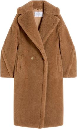 Max Mara Jassen, Dames, Bruin, XS, Belted Coats